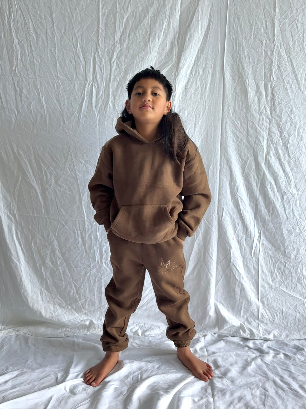 Tūmaia Kids Collection - Brown