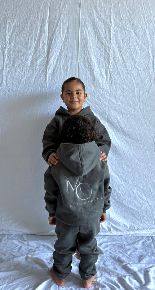 Tūmaia Kids Collection - Dark Grey